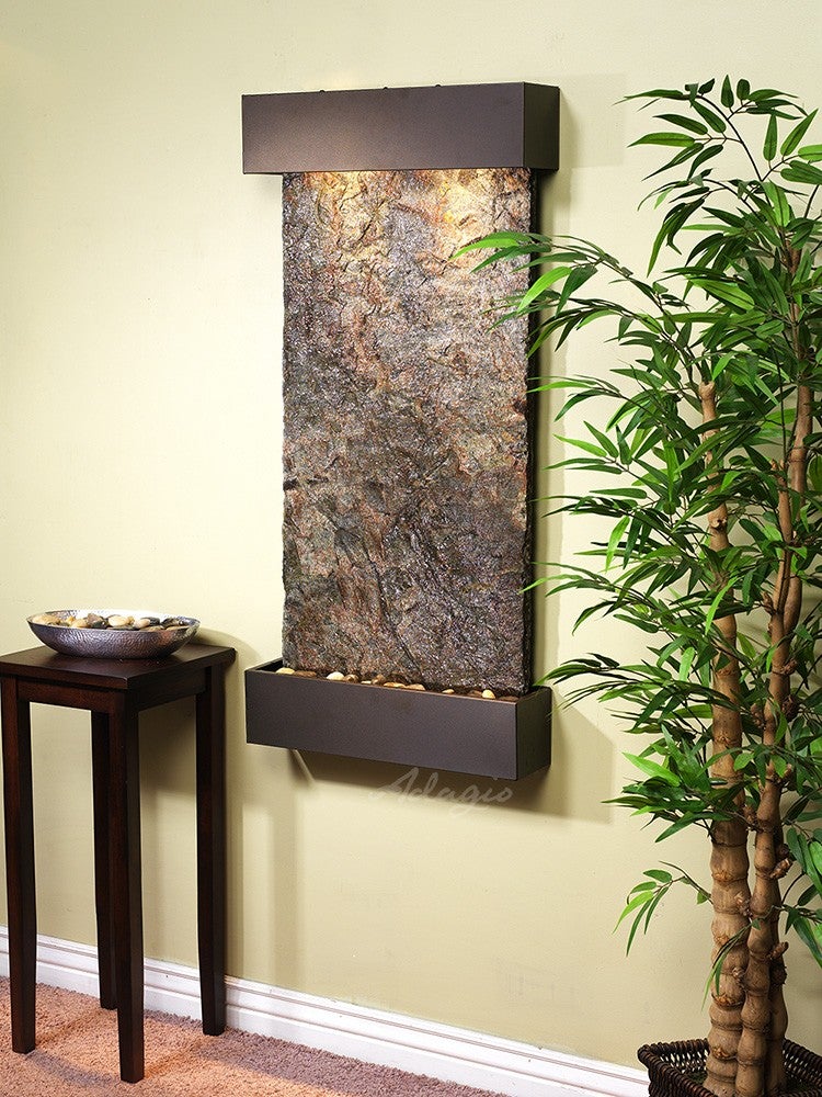 Adagio Whispering Creek Antique Bronze Green Natural Slate