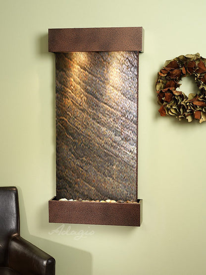 Adagio Whispering Creek Copper Vein Green Featherstone