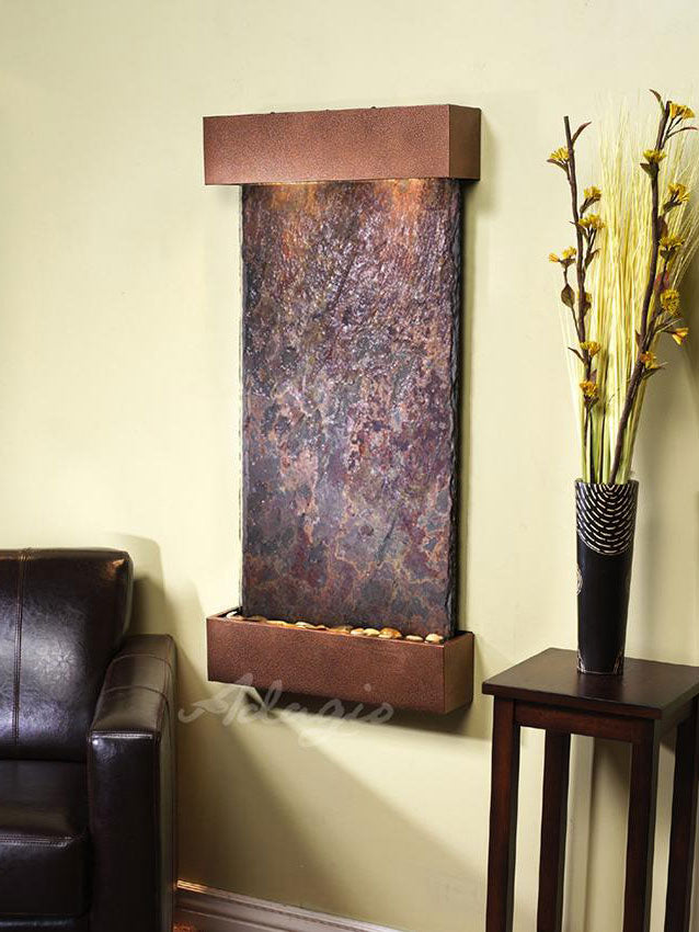 Adagio Whispering Creek Copper Vein Multi Color Natural Slate