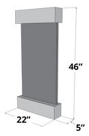 Adagio Whispering Creek Stainless Steel Black Featherstone