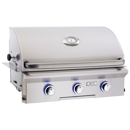 American Outdoor Grill 30" Built-In "L" Series Gas Grill (Optional Rotisserie) - 30NBL