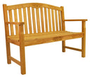 Anderson Teak 50" Round Rose Bench - BH-050RS