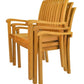 Anderson Teak Aspen Stackable Armchair (4Pc Per Order)  - CHS-055