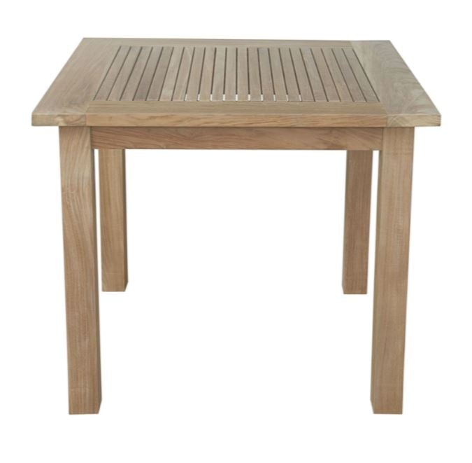 Anderson Teak Bahama 35" Square Table Small Slats - TB-035SS