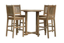 Anderson Teak Bahama Avalon 5-Piece Round Bar Set - Set-9