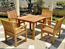 Anderson Teak Bahama Sahara 5-Piece Bistro Table - Set-2