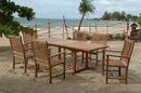 Anderson Teak Bahama Wilshire Armchair 7-Piece Extension Dining Set - Set-112B