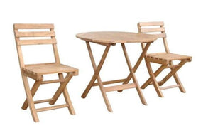 Anderson Teak Chester Alabama 3-Piece Bistro Set  - Set-225