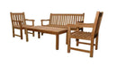 Anderson Teak Classic 3-Seater 4-Piece Conversation Set - Set-6
