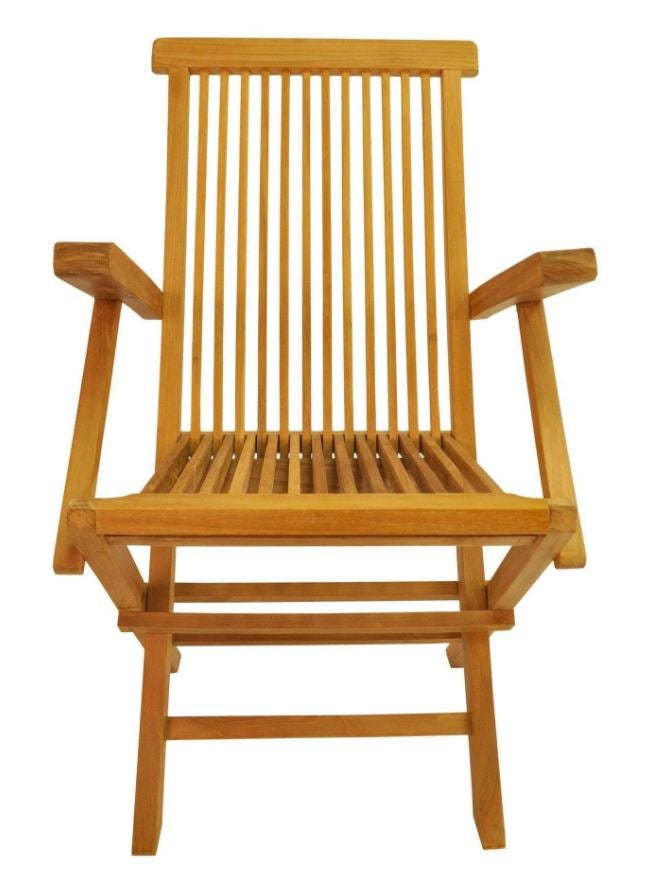 Anderson Teak Classic Folding Armchair (Sold as a Pair) - CHF-102