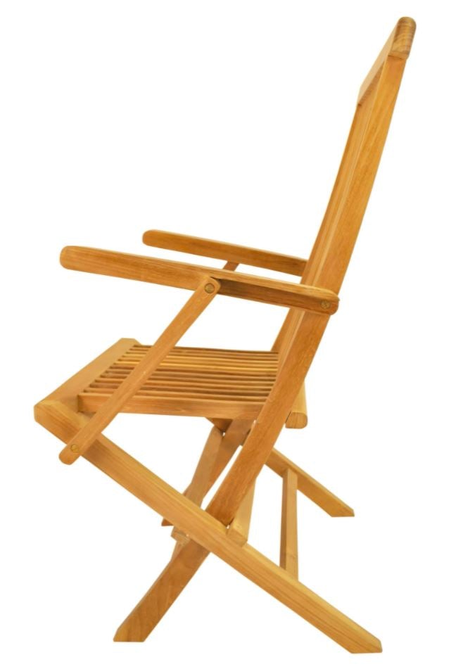 Anderson Teak Classic Folding Armchair (Sold as a Pair) - CHF-102