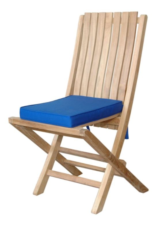 Anderson Teak Comfort Folding Chair (Sold as a Pair) - CHF-301