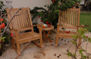 Anderson Teak Del-Amo Bahama 3-Piece Set with Folding Round Side Table - Set-47