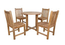 Anderson Teak Montage Braxton  5- Piece Dining Set C  - Set-229
