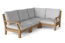 Anderson Teak Riviera Luxe 4-Piece Modular Set - Set-95