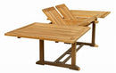 Anderson Teak Valencia 117" Rectangular Table w/ Double Extensions  - TBX-117RD