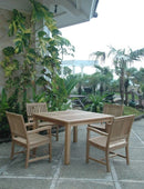 Anderson Teak Windsor Rialto Armchair 5-Piece Dining Set - Set-106C