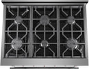 NXR 36 in. 5.5 cu.ft. Pro-Style Natural Gas Range with Convection Oven in Stainless Steel, SC3611
