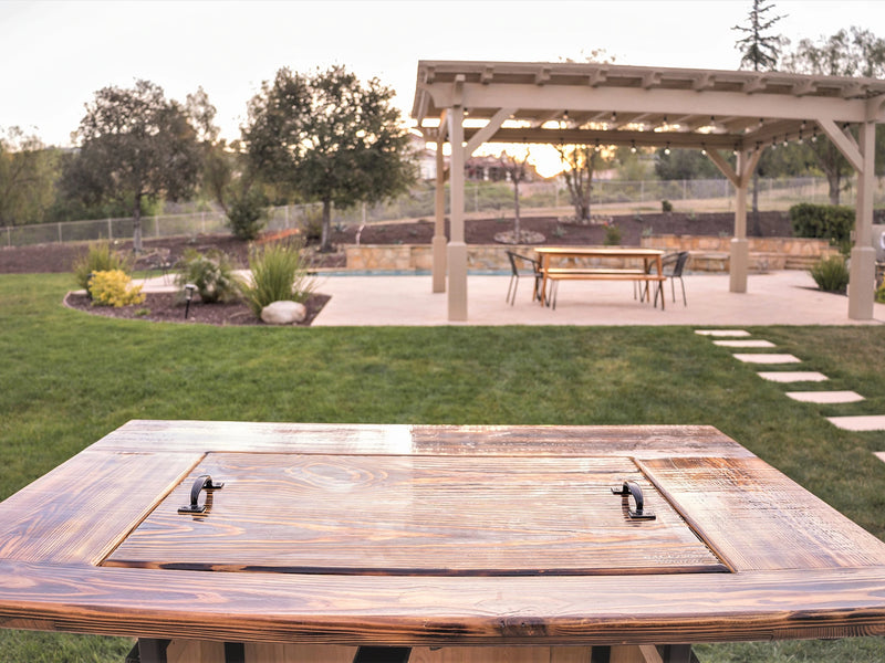 Backyard Hibachi Grill Torched Steel BY BHPOGTS