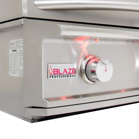 Blaze Pro 34" 3-Burner Built-In Propane Gas Grill With Rear Infrared Burner - BLZ-3PRO-LP