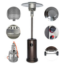 Outdoor Backyard Propane Patio Heater With Wheel - Morealis