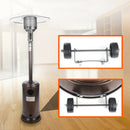 Outdoor Backyard Propane Patio Heater With Wheel - Morealis