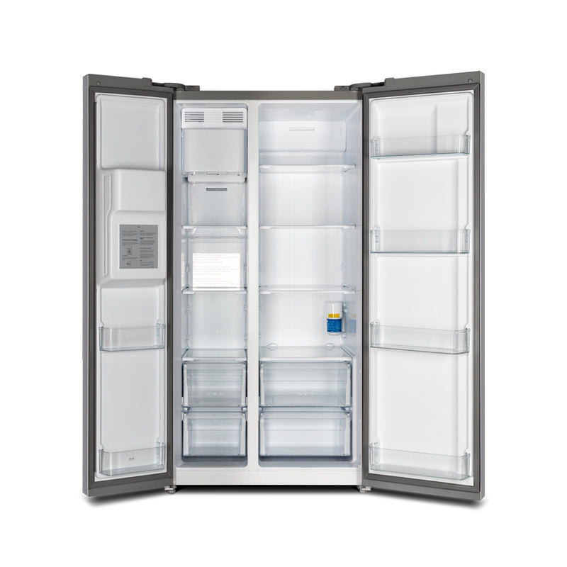 FORNO Salerno 36" Side by Side built-in Refrigerator 20.0 cu.ft in Stainless Steel - FFRBI1844-36SB