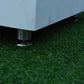 Elementi Carrara Bulgaria black Porcelain & Metal Frame Fire Table 