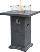 Elementi Montreal Bar Table High Performance Cast Concrete