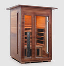 Enlighten Sauna Diamond 2 Person Infrared/Traditional Sauna - H-17376 - PrimeFair