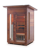 Enlighten Sauna Diamond 2 Person Infrared/Traditional Sauna - H-17376 - PrimeFair