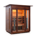 Enlighten Sauna Diamond 3 Person Infrared/Traditional Sauna - H-17377 - PrimeFair