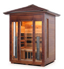 Enlighten Sauna Diamond 3 Person Infrared/Traditional Sauna - H-17377 - PrimeFair