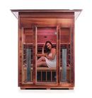 Enlighten Sauna Diamond 3 Person Infrared/Traditional Sauna - H-17377 - PrimeFair