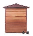 Enlighten Sauna Diamond 4 Person Infrared/Traditional Sauna - H-17378 - PrimeFair