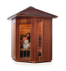 Enlighten Sauna Diamond 4C Person Infrared/Traditional Sauna - H-17379 - PrimeFair