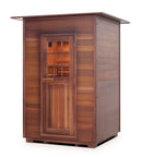 Enlighten Sauna MoonLight 2 Person Outdoor/Indoor Dry Traditional Sauna - T-16376 - PrimeFair