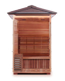 Enlighten Sauna MoonLight 2 Person Outdoor/Indoor Dry Traditional Sauna - T-16376 - PrimeFair