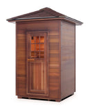 Enlighten Sauna MoonLight 2 Person Outdoor/Indoor Dry Traditional Sauna - T-16376 - PrimeFair