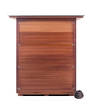 Enlighten Sauna MoonLight 2 Person Outdoor/Indoor Dry Traditional Sauna - T-16376 - PrimeFair