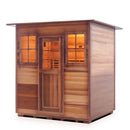 Enlighten Sauna MoonLight 4 Person Outdoor/Indoor Dry Traditional Sauna - T-16378 - PrimeFair