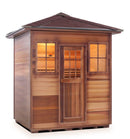 Enlighten Sauna MoonLight 4 Person Outdoor/Indoor Dry Traditional Sauna - T-16378 - PrimeFair