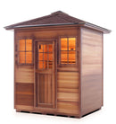 Enlighten Sauna MoonLight 4 Person Outdoor/Indoor Dry Traditional Sauna - T-16378 - PrimeFair