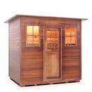Enlighten Sauna MoonLight 5 Person Outdoor/Indoor Dry Traditional Sauna - T-16380 - PrimeFair