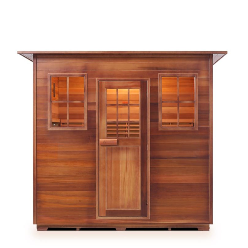 Enlighten Sauna MoonLight 5 Person Outdoor/Indoor Dry Traditional Sauna - T-16380 - PrimeFair
