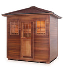 Enlighten Sauna MoonLight 5 Person Outdoor/Indoor Dry Traditional Sauna - T-16380 - PrimeFair