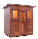 Enlighten Sauna MoonLight 5 Person Outdoor/Indoor Dry Traditional Sauna - T-16380 - PrimeFair