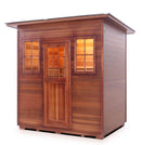 Enlighten Sauna MoonLight 5 Person Outdoor/Indoor Dry Traditional Sauna - T-16380 - PrimeFair