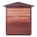 Enlighten Sauna Rustic 4 Person Outdoor/Indoor Full Spectrum Infrared Sauna - 17378 - PrimeFair