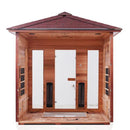 Enlighten Sauna Rustic 5 Person Outdoor/Indoor Full Spectrum Infrared Sauna - 19378 - PrimeFair